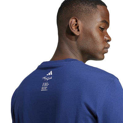 Camiseta Masculina adidas Manga Curta Gráfica Drink - Foto 4