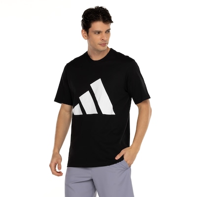 Camiseta Masculina adidas Manga Curta Big Logo - Foto 2