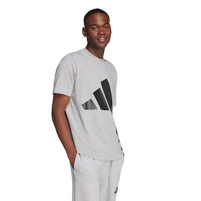 Camiseta Masculina adidas Manga Curta Big Logo - Foto 3