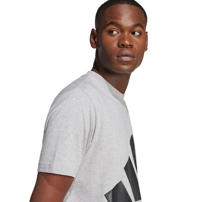 Camiseta Masculina adidas Manga Curta Big Logo - Foto 4