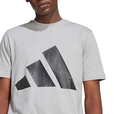 Camiseta Masculina adidas Manga Curta Big Logo - Foto 5