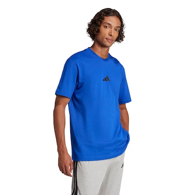 Camiseta Masculina adidas Manga Curta Small Logo - Foto 3