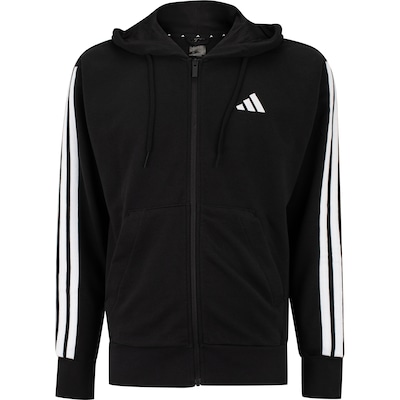 Jaqueta Masculina adidas com Capuz 3 Stripes - Foto 1