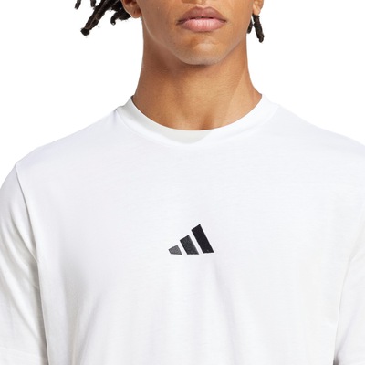 Camiseta Masculina adidas Manga Curta 3 Stripes - Foto 5