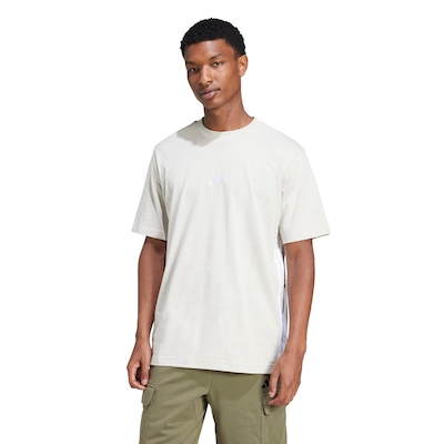 Camiseta Masculina adidas Manga Curta 3 Stripes - Foto 1