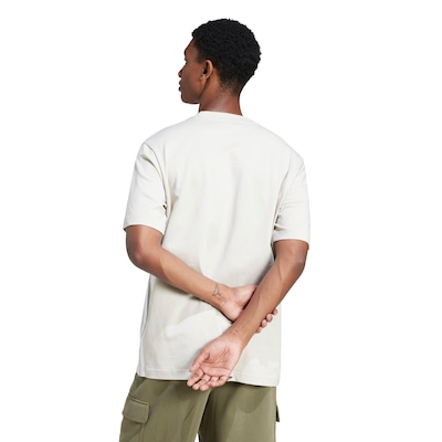Camiseta Masculina adidas Manga Curta 3 Stripes - Foto 2
