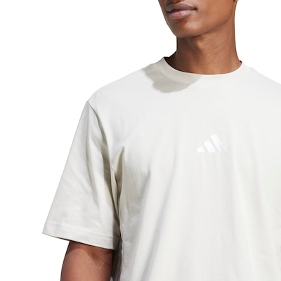 Camiseta Masculina adidas Manga Curta 3 Stripes - Foto 4