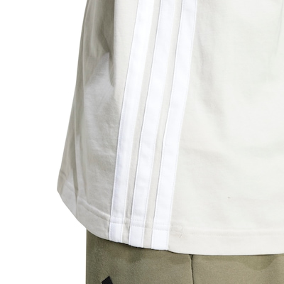 Camiseta Masculina adidas Manga Curta 3 Stripes - Foto 5
