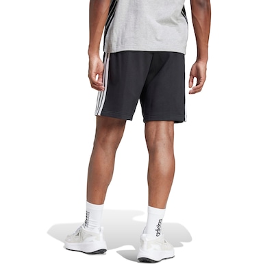 Bermuda Masculina adidas French Terry 3 Stripes - Foto 2