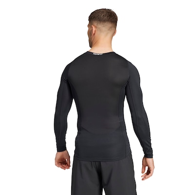 Camiseta Masculina adidas Manga Longa Techfit - Foto 2