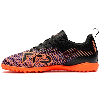 Chuteira Society Puma Future Play 8 TT Júnior - Foto 4
