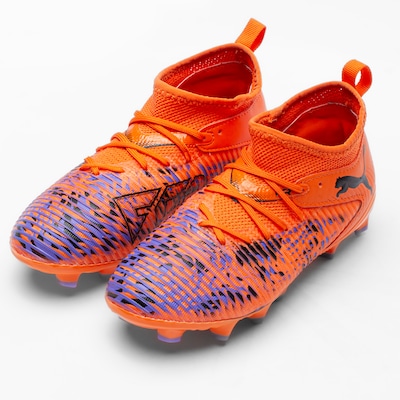 Chuteira de Campo Júnior Puma Future 8 Match Creativity - Foto 4