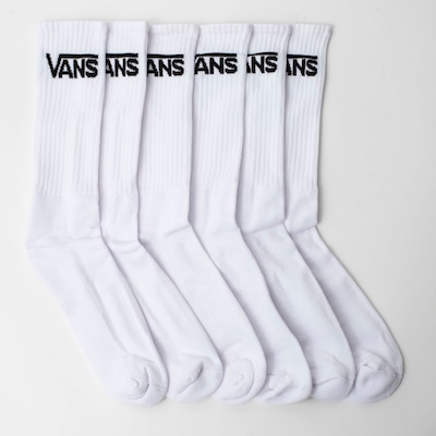 Kit de Meias Vans Cano Alto Classic Crew 3 pares - Foto 1