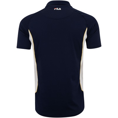 Camisa Polo Fila Masculina Manga Curta Backspin Sleeve Rio Open - Foto 2