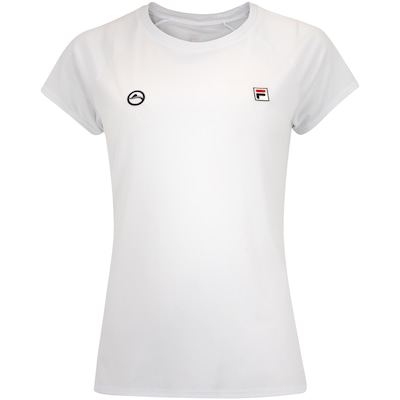 Camiseta Feminina Fila Tennis Basic Rio Open 2025 - Foto 1