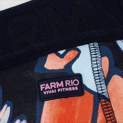 Calça Farm Legging Banana Flora Cós Médio Feminina - Foto 3