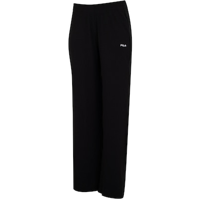 Calça Feminina Fila Wide Essentials Canelada - Foto 1