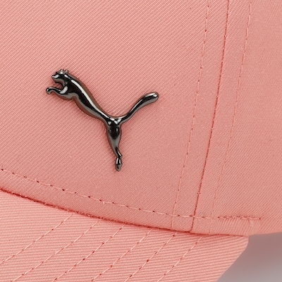 Boné Adulto Puma Essential Metal Cat Aba Curva - Foto 4