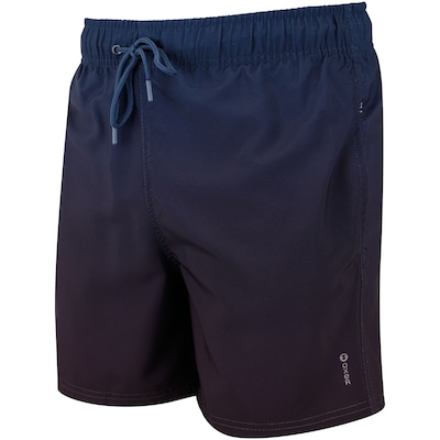 Bermuda Oxer Swim Estampado Curto Masculina - Foto 1