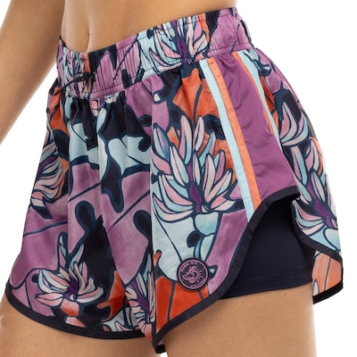 Short Feminino Farm Banana Flora Nylon - Foto 1