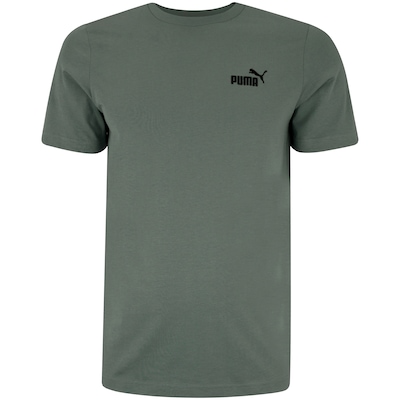 Camiseta Masculina Puma Manga Curta ESS Small NO 1 Logo - Foto 1