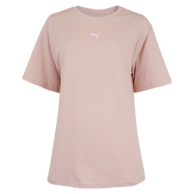 Camiseta Feminina Puma Manga Curta Ess Relaxed Tee - Foto 1