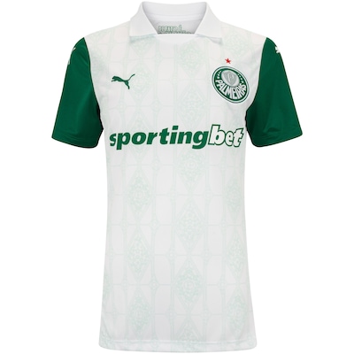 Camisa Polo do Palmeiras II 25 Puma Feminina Torcedora - Foto 1