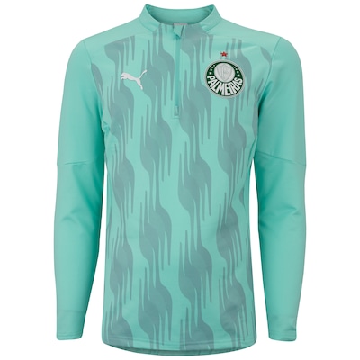 Blusão Pré-Jogo do Palmeiras 25 Puma Masculino - Foto 1