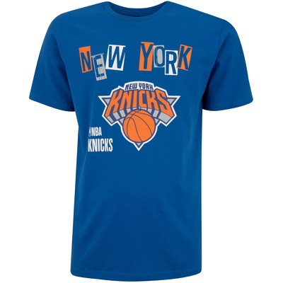 Camiseta do New Yorks Knicks NBA Masculina Collage N0106 - Foto 1