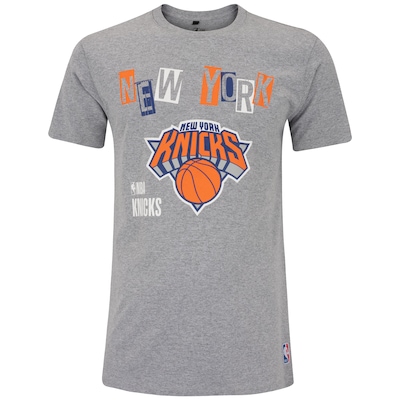 Camiseta do New Yorks Knicks NBA Masculina Collage N0106 - Foto 1