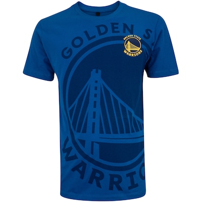 Camiseta do Golden State Warriors NBA Masculina Manga Curta Overall N0146 - Foto 1