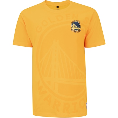 Camiseta do Golden State Warriors NBA Masculina Manga Curta Overall N0146 - Foto 1