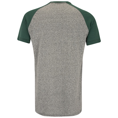 Camiseta do Milwaukee Bucks Masculina NBA Manga Raglan N5595 - Foto 2