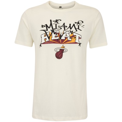 Camiseta do Miami Heat NBA Masculina Manga Curta Graffiti NB965 - Foto 1