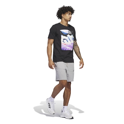 Camiseta Masculina adidas Manga Curta Gráfica - Foto 3