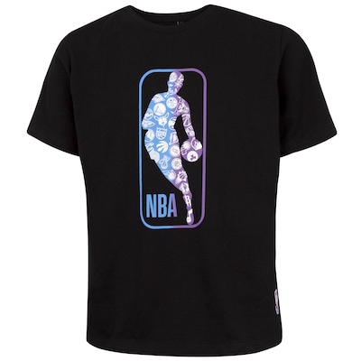 Camiseta NBA Juvenil Manga Curta Gradient N1111 - Foto 1