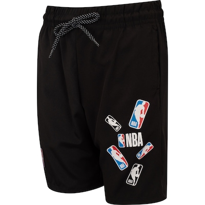 Conjunto Infantil NBA Logom Camiseta + Bermuda - Foto 5
