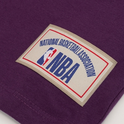 Camiseta do Los Angeles Lakers NBA Masculina N0527 Pennant - Foto 3