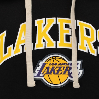 Blusão do Los Angeles Lakers NBA Masculino com Capuz Canguru N0644 - Foto 3