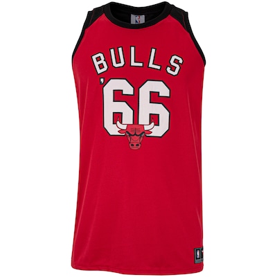 Camiseta Regata do Chicago Bulls NBA Masculina Banksh N1099 - Foto 1