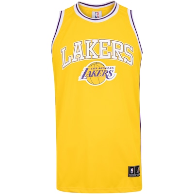 Camiseta Regata do Los Angeles Lakers NBA Masculina Showtime N1104 - Foto 1