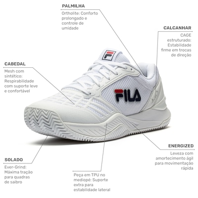 Tênis Fila Axilus 3 CC Masculino - Foto 2