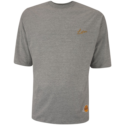 Camiseta do Los Angeles Lakers NBA Masculina Bright Sign N0279 - Foto 1