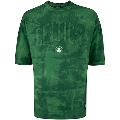 Camiseta do Boston Celtics NBA Masculina Manga Curta Washed Logo N0302 - Foto 1