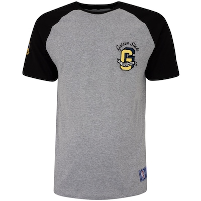 Camiseta do Golden State Warriors NBA Masculina RG Logo Flag NB175 - Foto 1