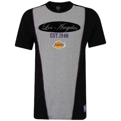 Camiseta do Los Angeles Lakers NBA Masculina Eightie Team NB694 - Foto 1