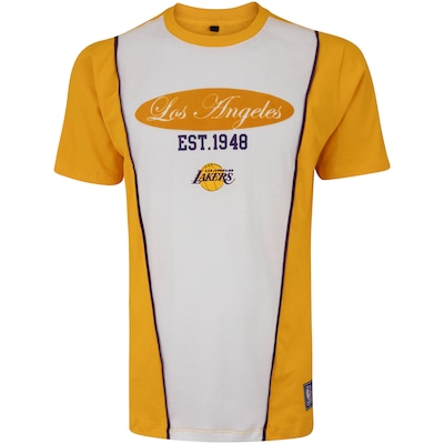 Camiseta do Los Angeles Lakers NBA Masculina Eightie Team NB694 - Foto 1