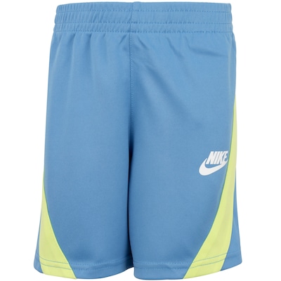 Conjunto Infantil Nike On The Move Boys Camiseta + Bermuda - Foto 4