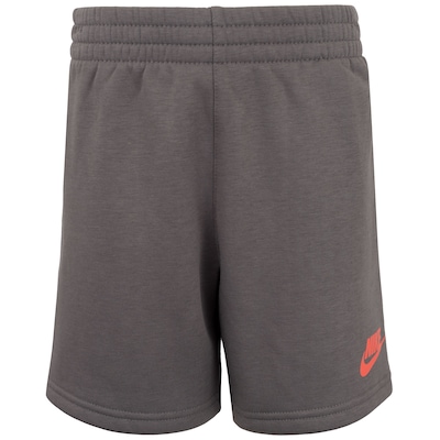 Conjunto Infantil Nike On The Move Boys Camiseta + Bermuda - Foto 4