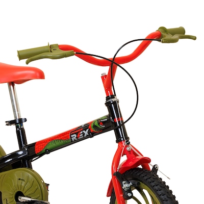Bicicleta Caloi Power Rex Aro 16 Infantil Masculina - Foto 3